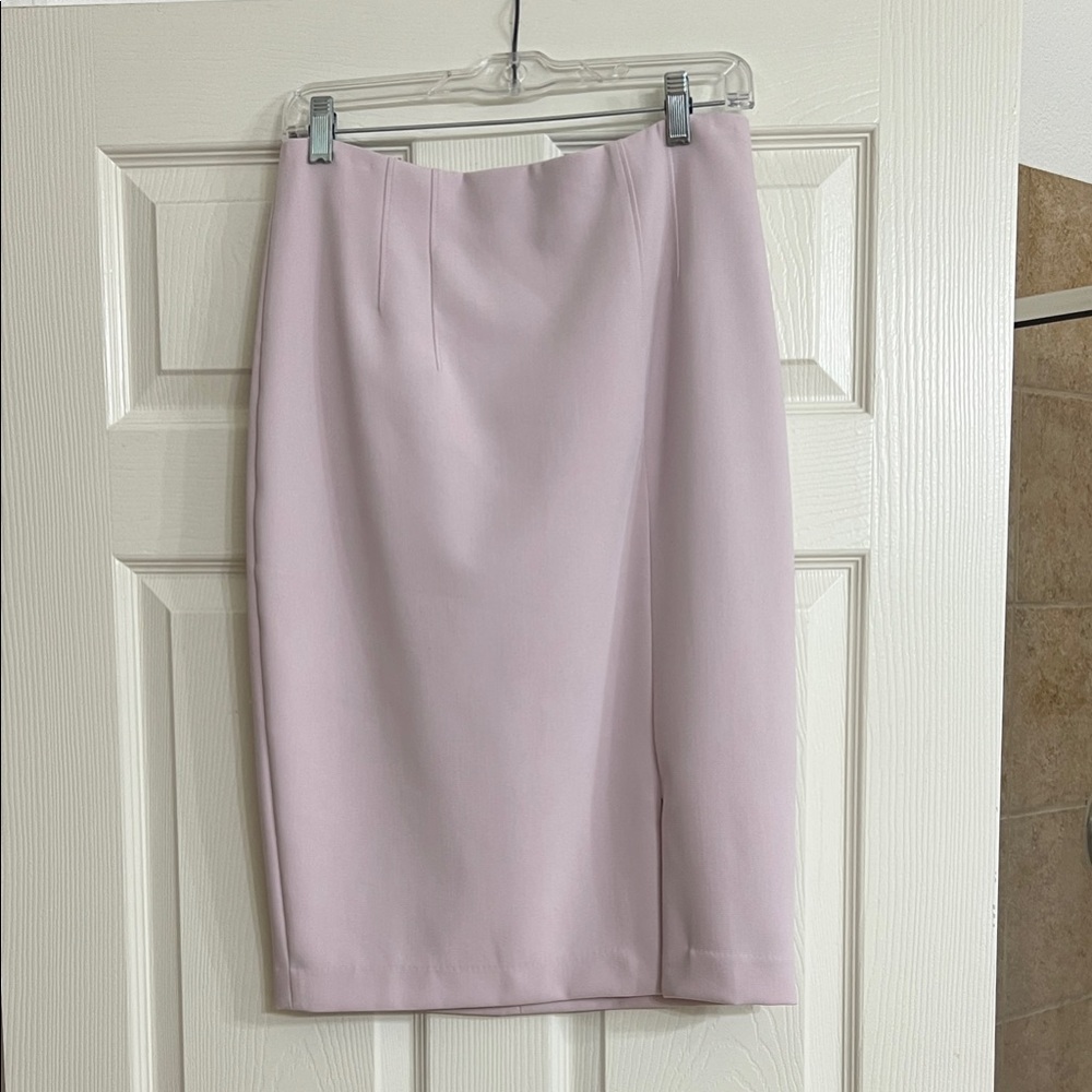 White House Black Market Light lavender Pencil Skirt